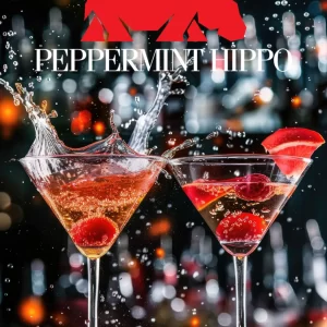 Peppermint Hippo Drinks package